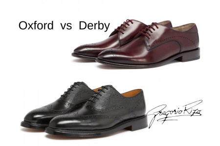 Care este diferenta dintre pantofi Oxford si Derby.